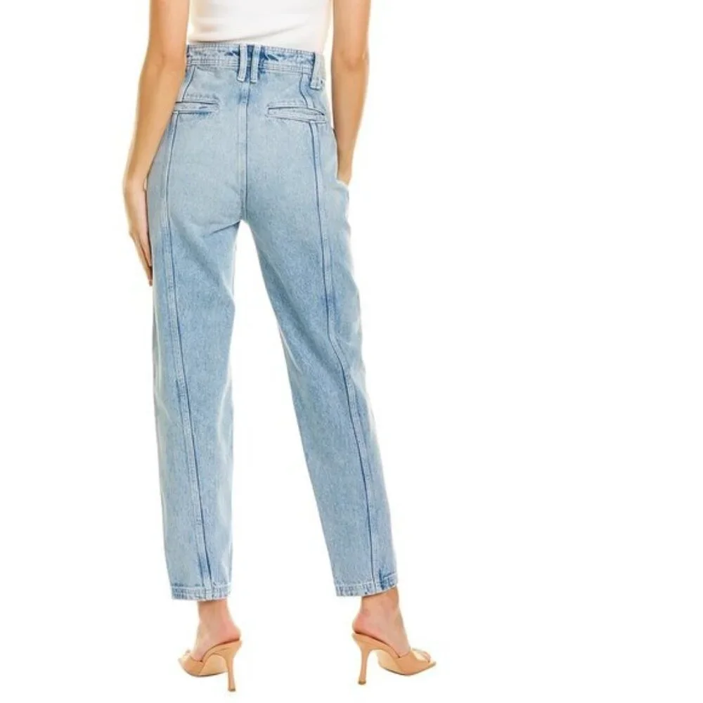 IRO Jeans Womens 34 US‎ 2 Blue Orionis Tapered Leg Front Seam Denim Pants